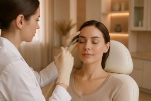 Forehead and Eye Area Anti-Wrinkle Injections